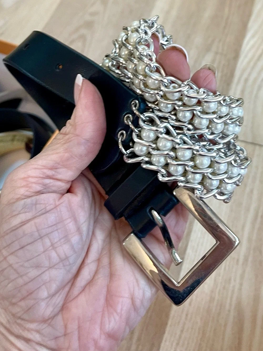 5 NWTs top belts with embelishments